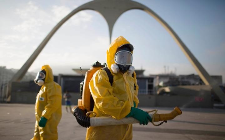 Officials preparing for the Olmypics in Rio this summer 